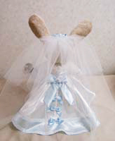 新婦とお揃いドレス(後ろ)